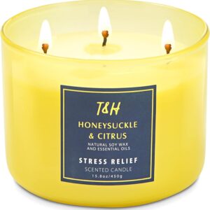 3-Wick Aromatherapy Scented Candles for Home